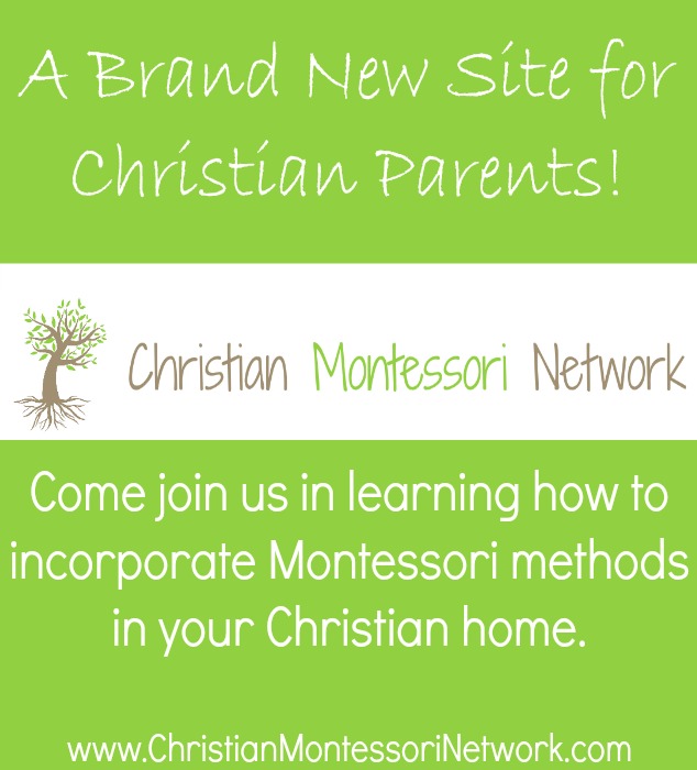 Marie blogs at Christian Montessori Network and ChildLedLife.com