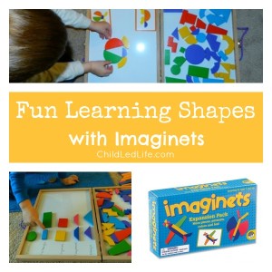 DIY Shapes Craft · Child Led Life