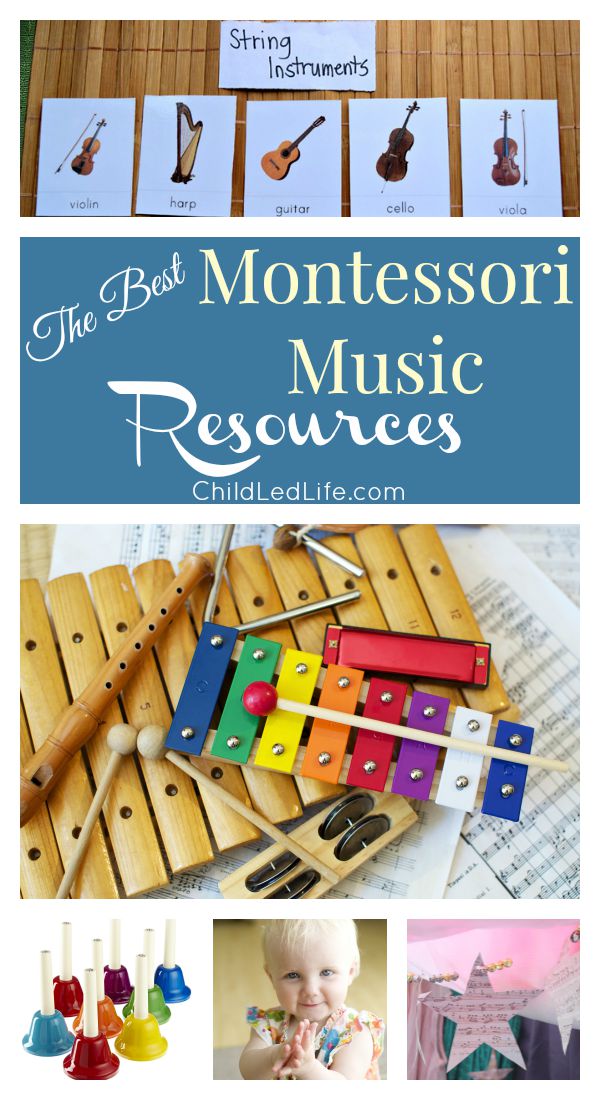 Music has a special place in my heart. Here are some great Montessori music resources on ChildLedLife.com