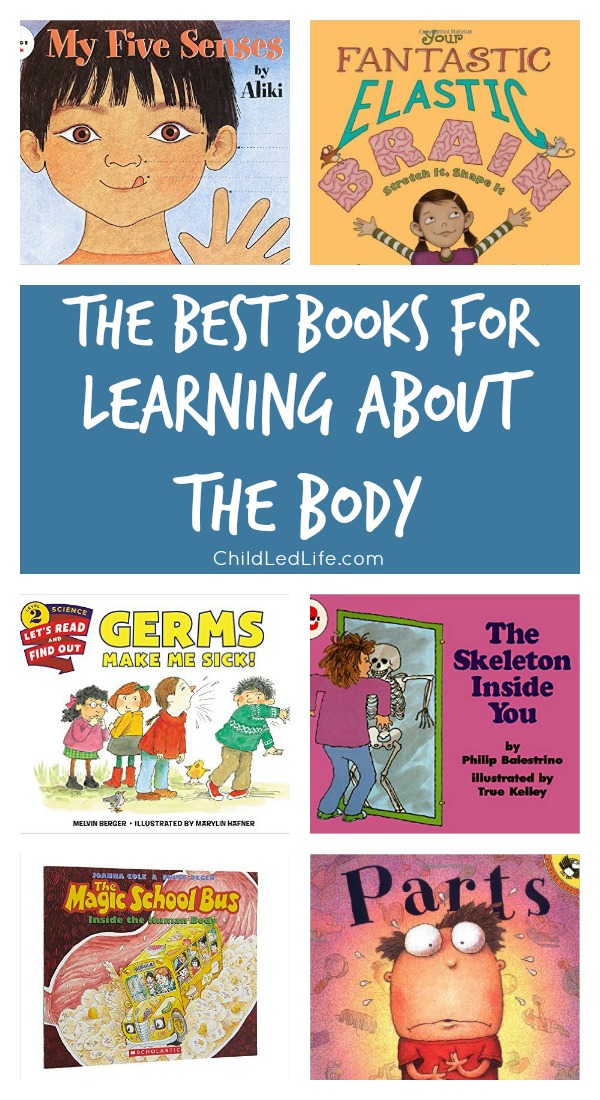 My kids are fascinated with their bodies. They are going to love this book list!